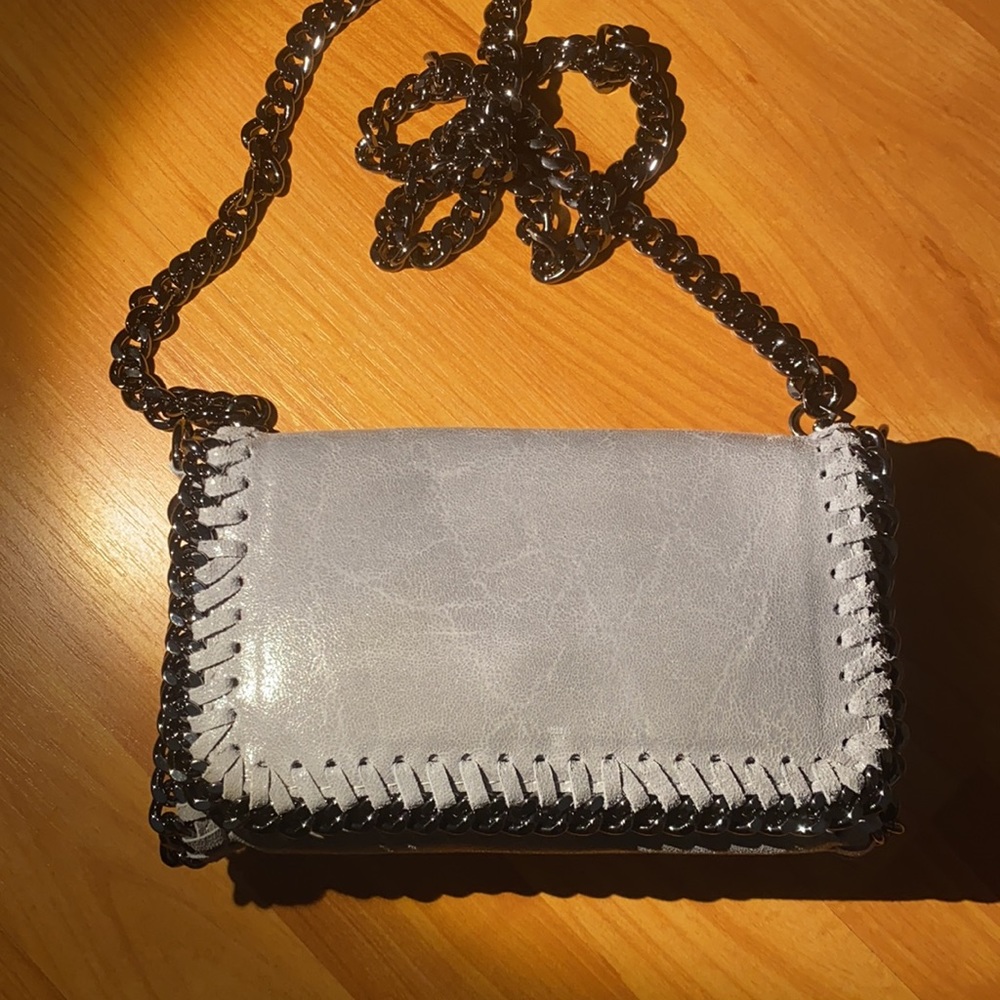Grey Crossbody Bag